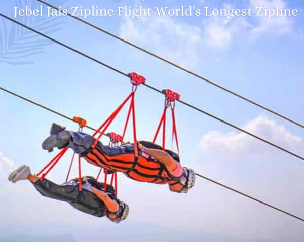 Jebel Jais Zipline Flight