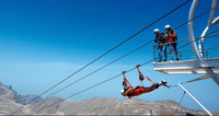Jebel Jais Zipline Flight